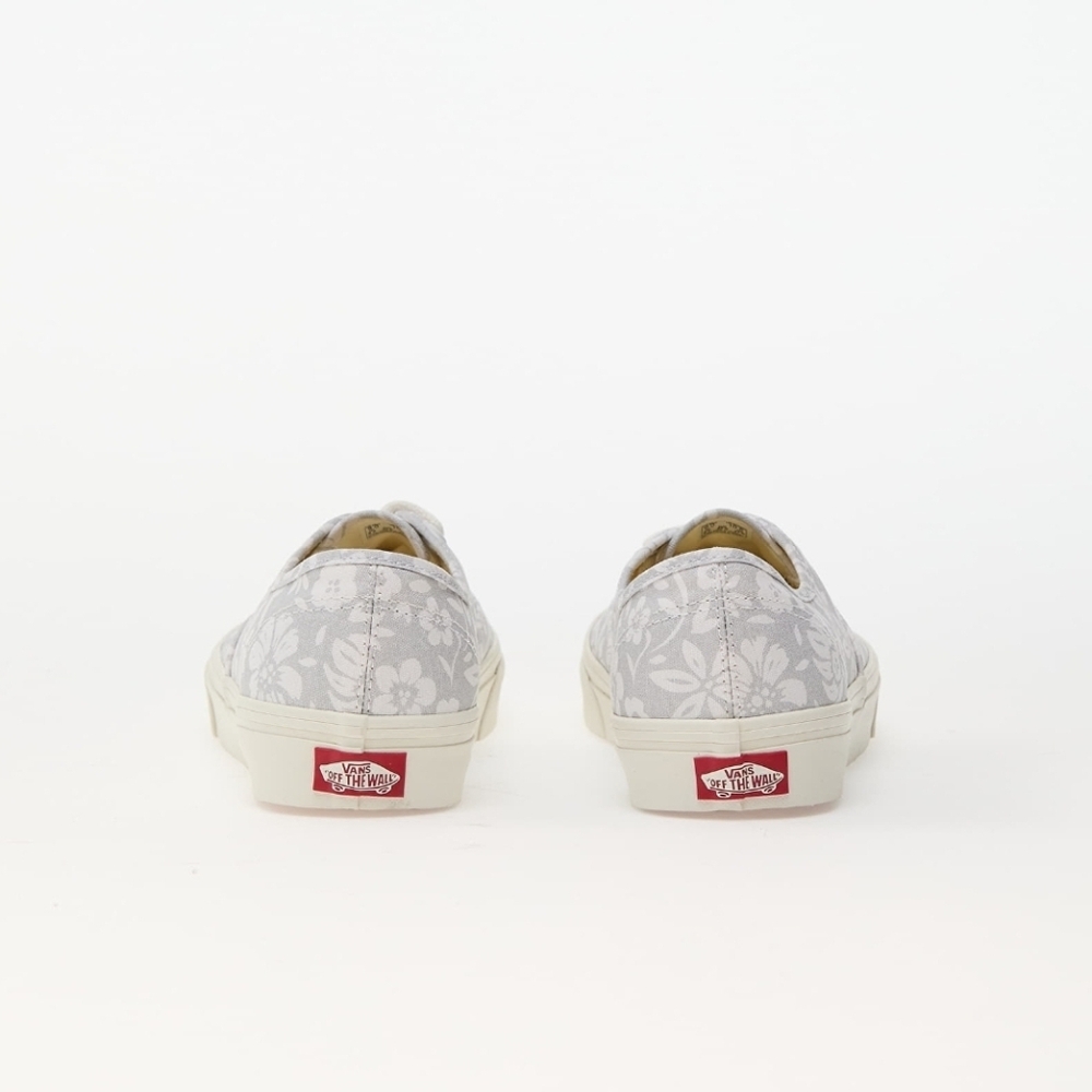 Vans Authentic Classic Women Size 10 Wood Block White Floral 112025 - Picture 2 of 8